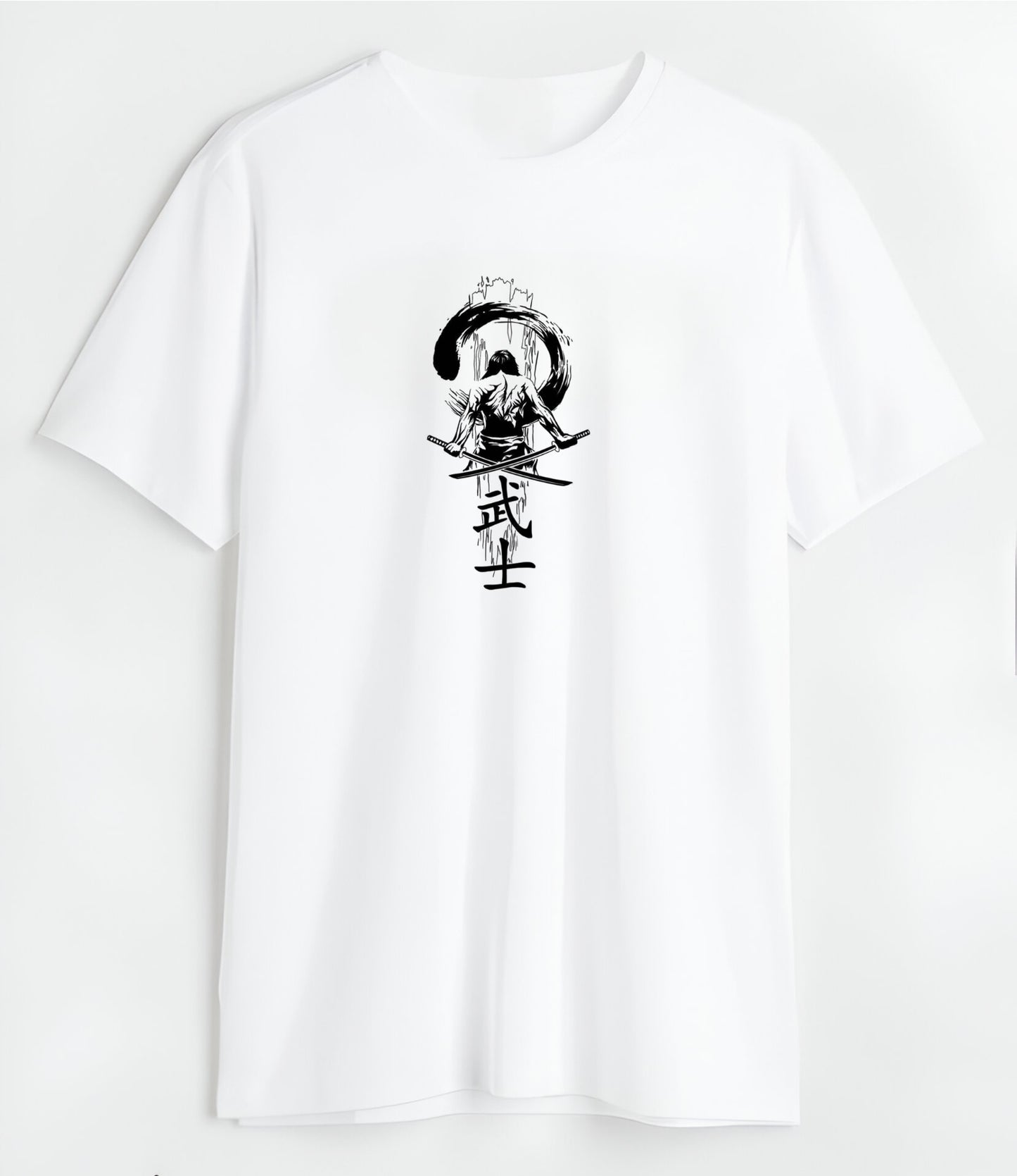 SAMURAI- Round Neck Classic T Shirt